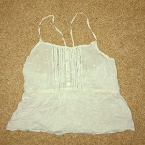 American Eagle white cami/tank